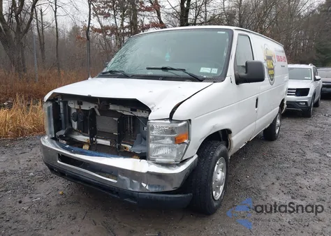 2012 Ford E-250 Commercial z USA, uszkodzony, nr VIN 1FTNE2EW3CDA52123